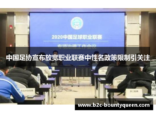 中国足协宣布放宽职业联赛中性名政策限制引关注